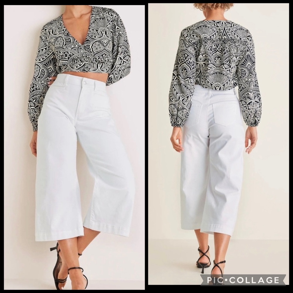 Venus Linen Long Sleeve Blouse - Modern Folk Bicolor